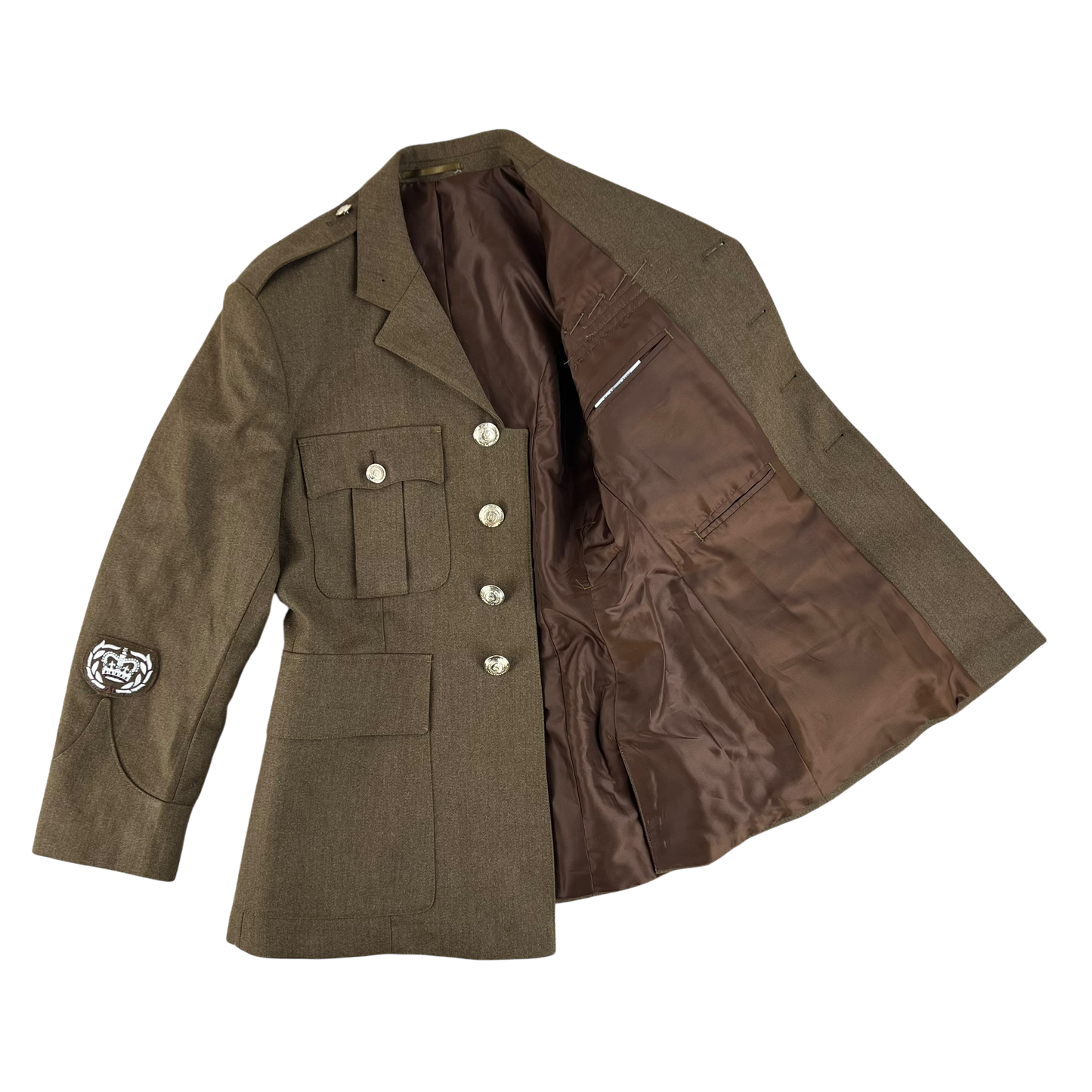 British Army No.2 FAD Dress Jacket w/ Belt - RLC - Medium 164/100