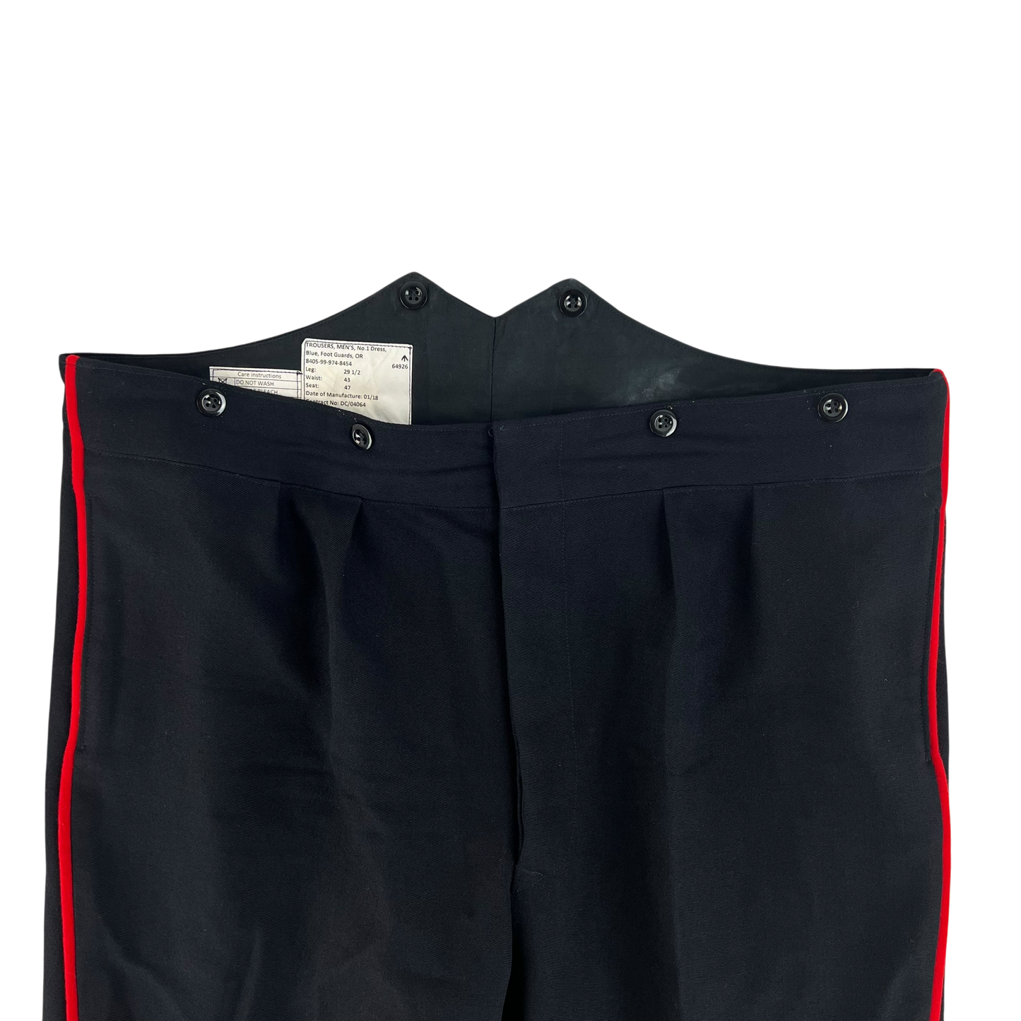 British Army No 1 Dress Footguards OR Trousers - W42 L29