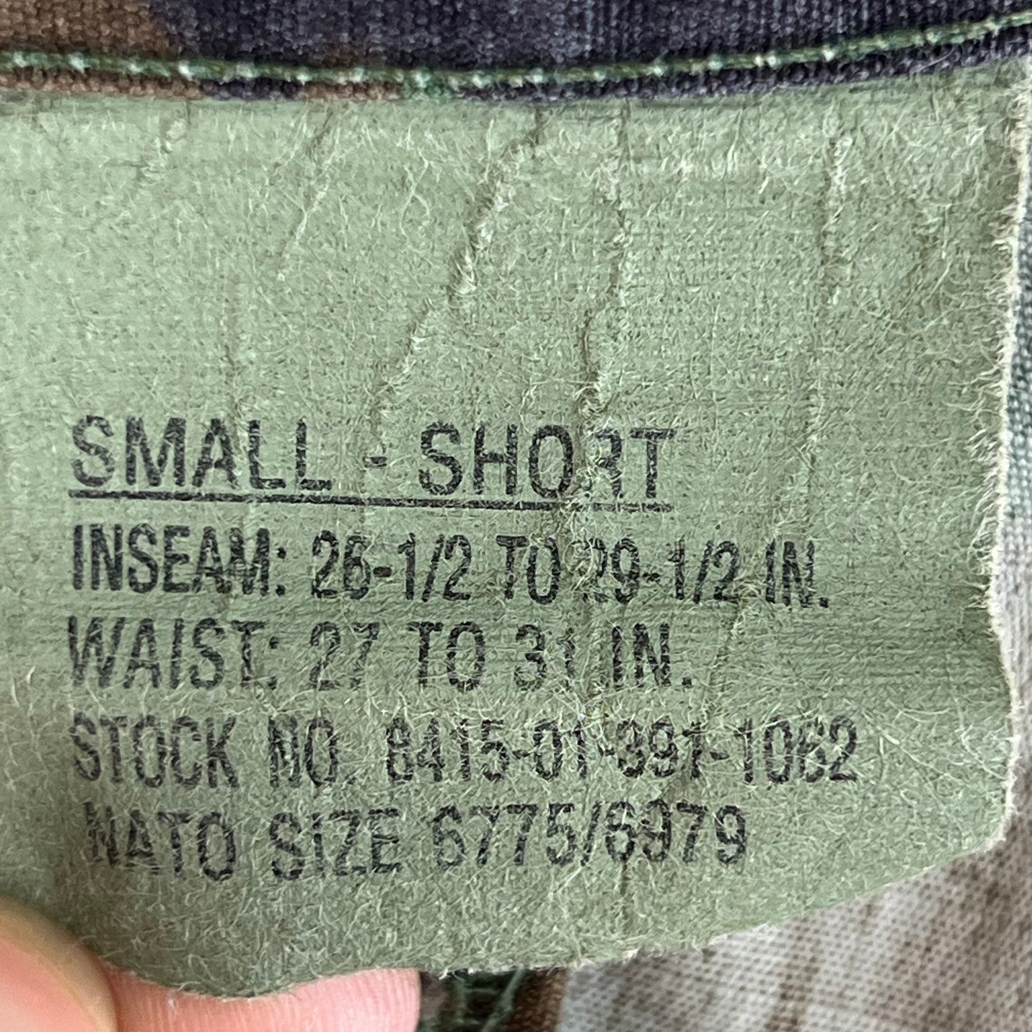 US Army M81 Woodland Camouflage Shorts - W32