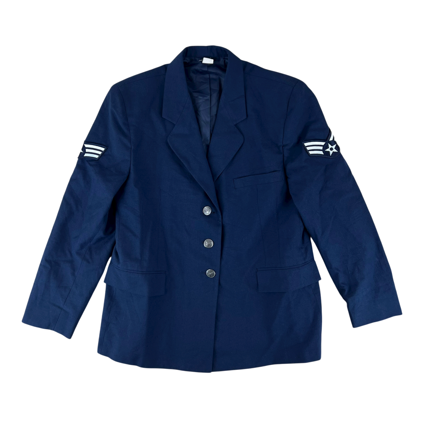 US Air Force Women's Blue Serge Service Dress Jacket - Medium 16ML
