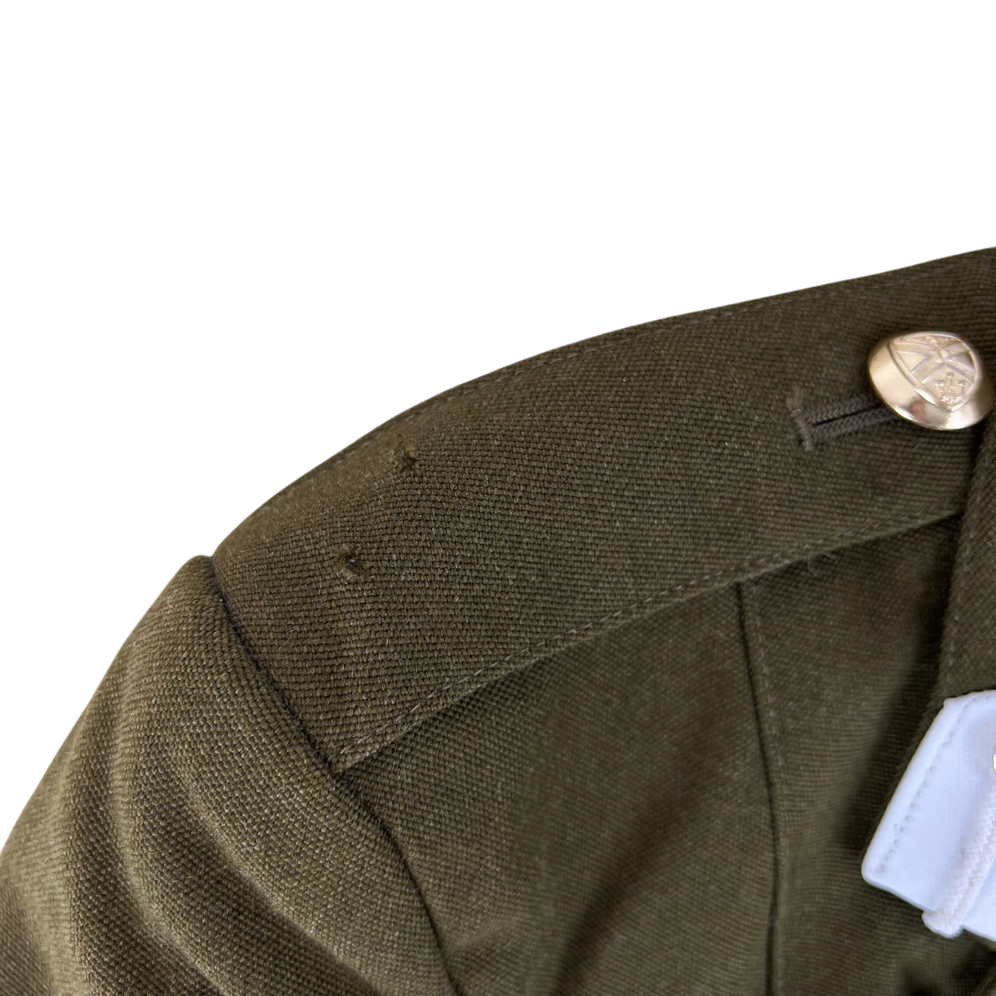 British Army Women's No. 2 Olive Green Dress Jacket - Edinburgh University Officer's Training Corps - Medium 178/100