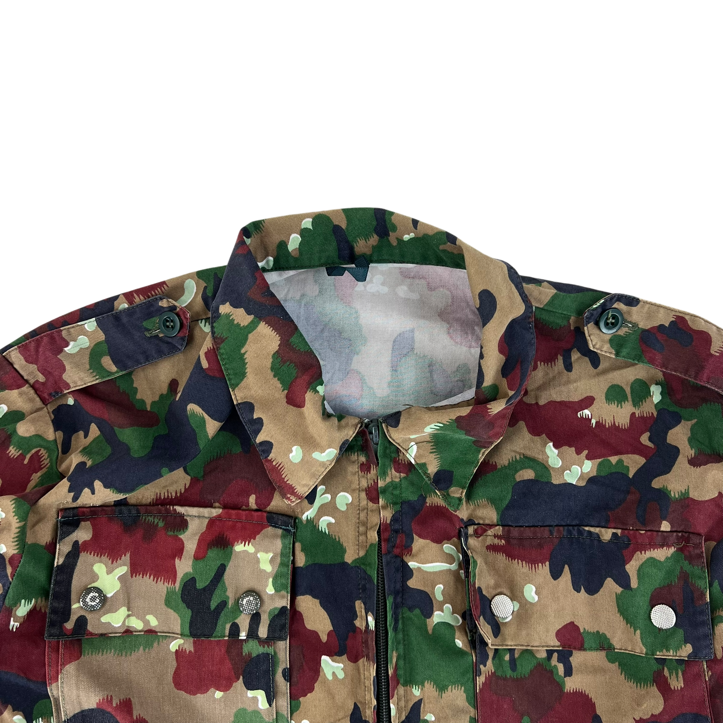 Swiss Army TAZ83 Alpenflage Camouflage Field Shirt - Large