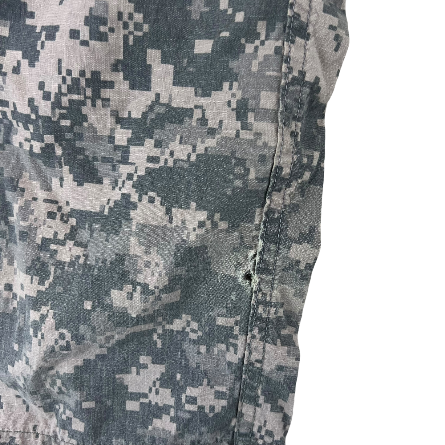 US Army UCP Pixel Camo Flame Resistant BDU Ripstop Combat Trousers - W35 L32.5