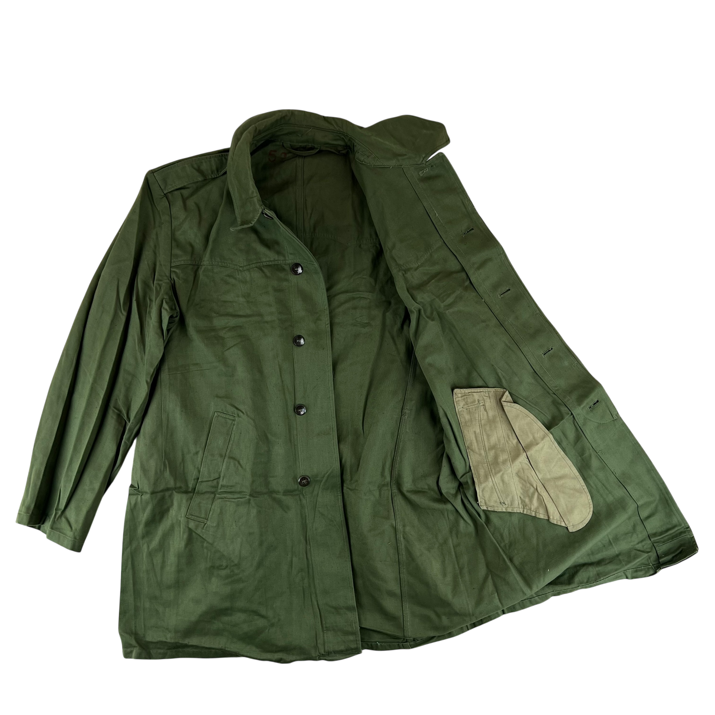 Hungarian People's Army Olive Green Field Parka - X Large