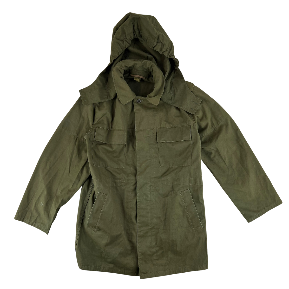 Czechoslovak Army M85 Field Parka Olive Green w/ Hood - Medium 172/94