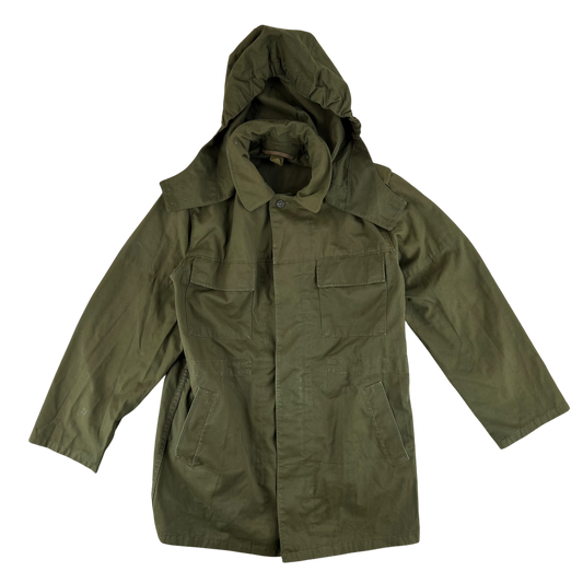 Czechoslovak Army M85 Field Parka Olive Green w/ Hood - Medium 172/94