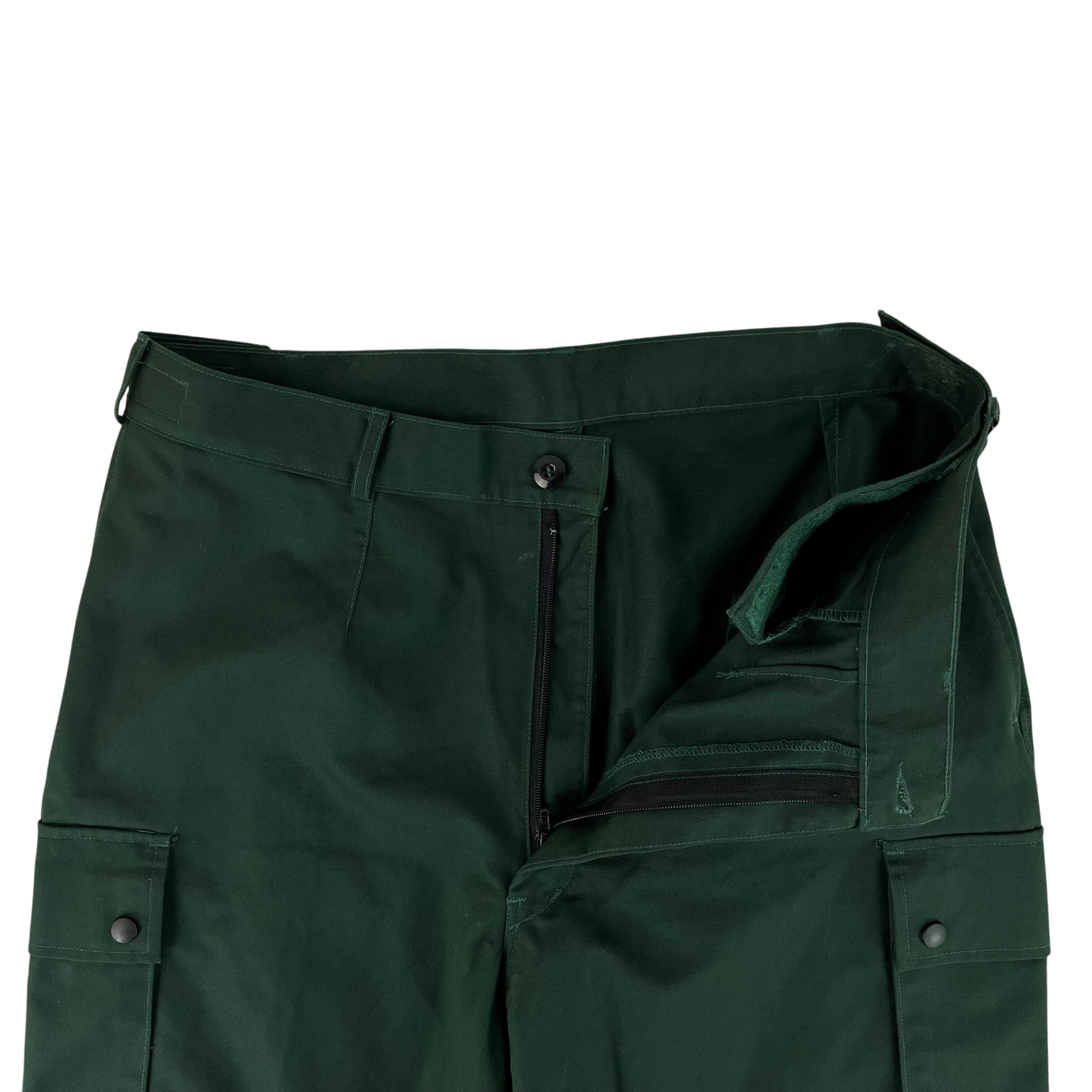 Dutch Army Green Working Dress Trousers - W36 L32.5
