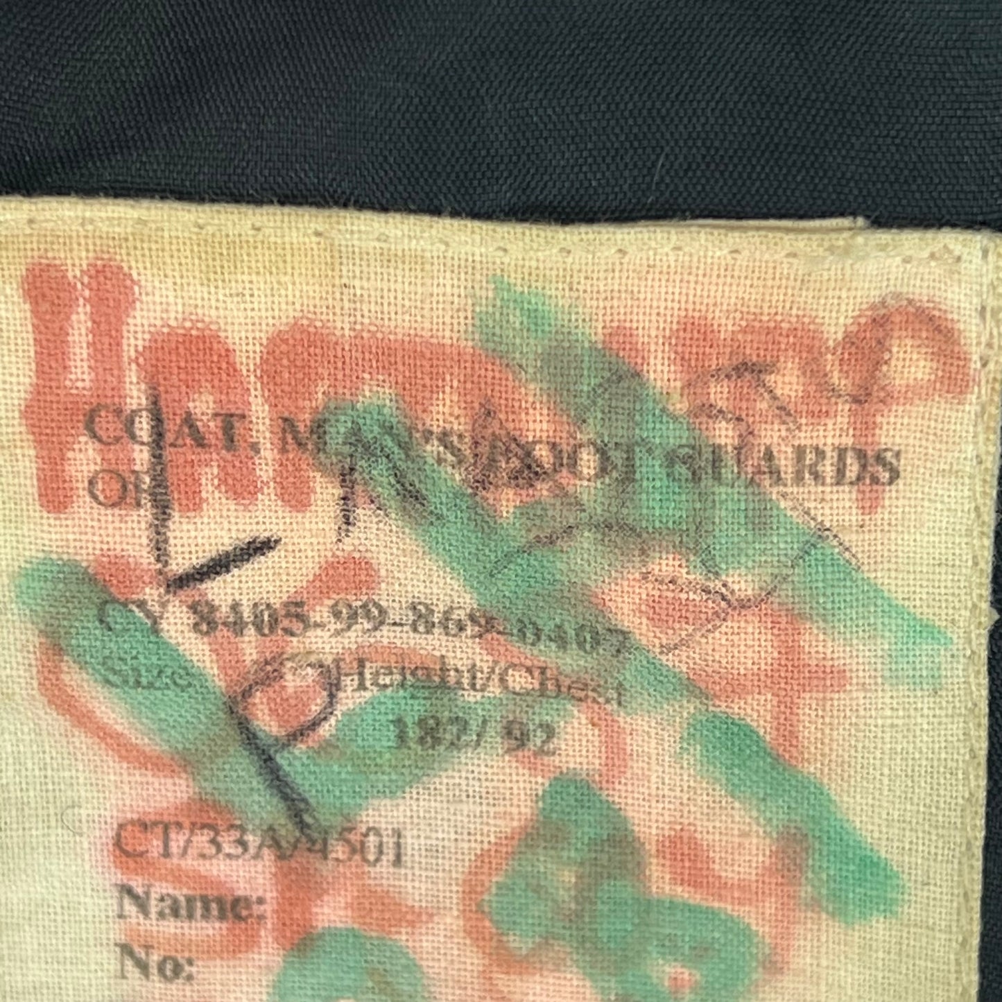 British Army 80s Footguards Wool Greatcoat - Royal Regiment of Wales - Medium 182/92