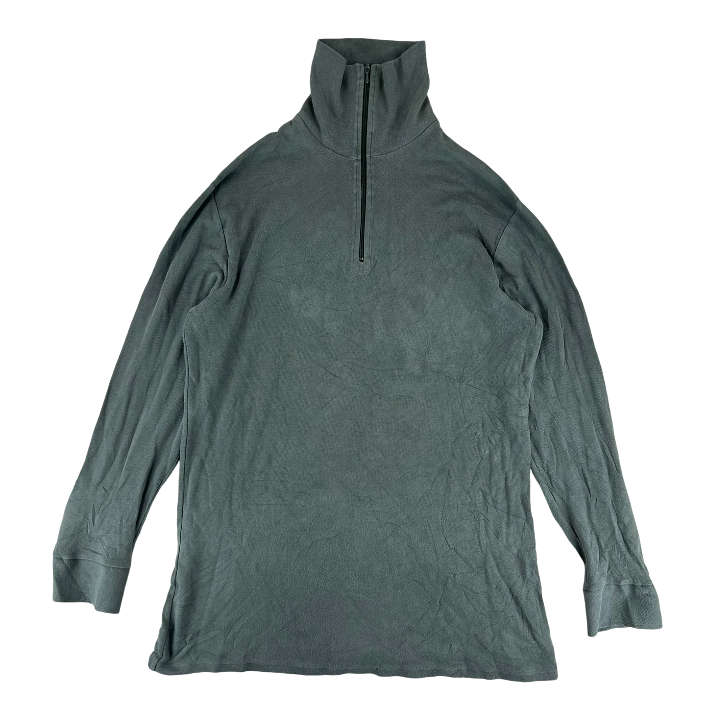 French Army Norgie Pullover 80s Sage Grey - Medium