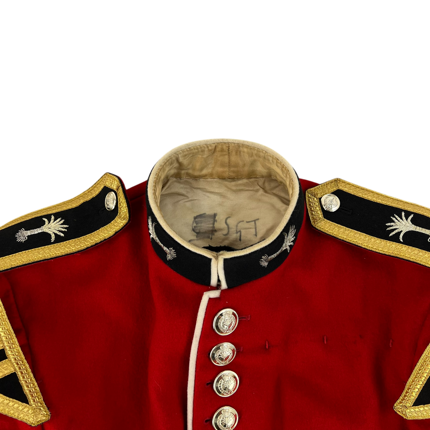 British Army CQMS & Sergeants Bandsman's Tunic Jacket w/ Wings - Welsh Guards - Medium