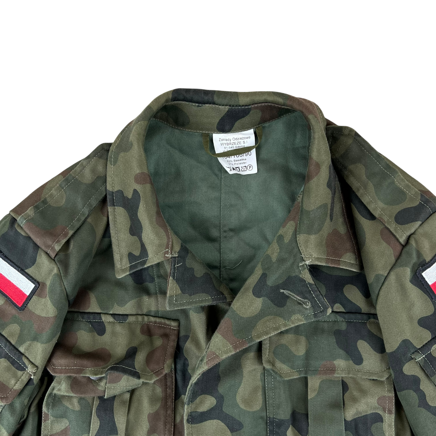 Polish Army Parka WZ93 Pantera Camouflage Windproof - Large