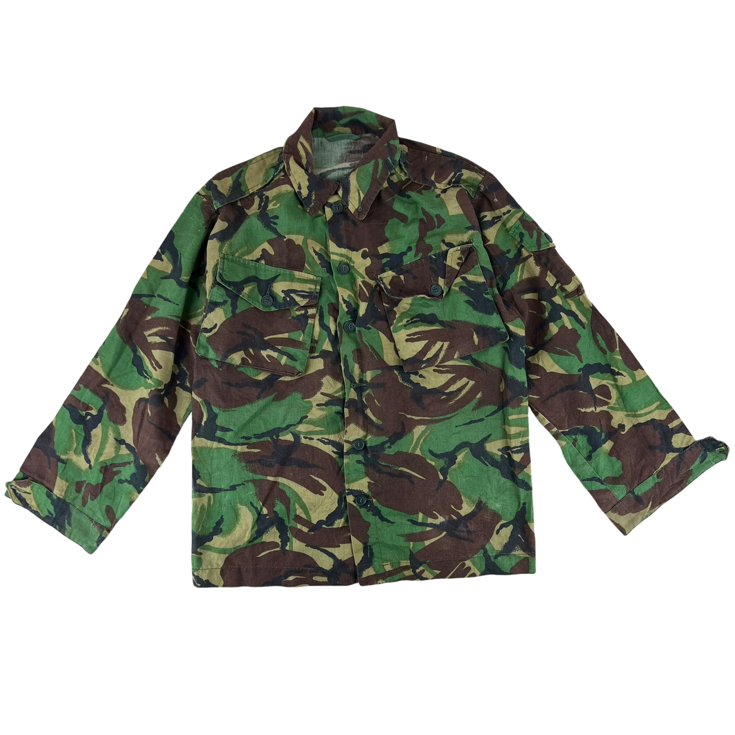 British Army 80's DPM Camo No.9 Dress Tropical Combat Jacket - Large 180/104