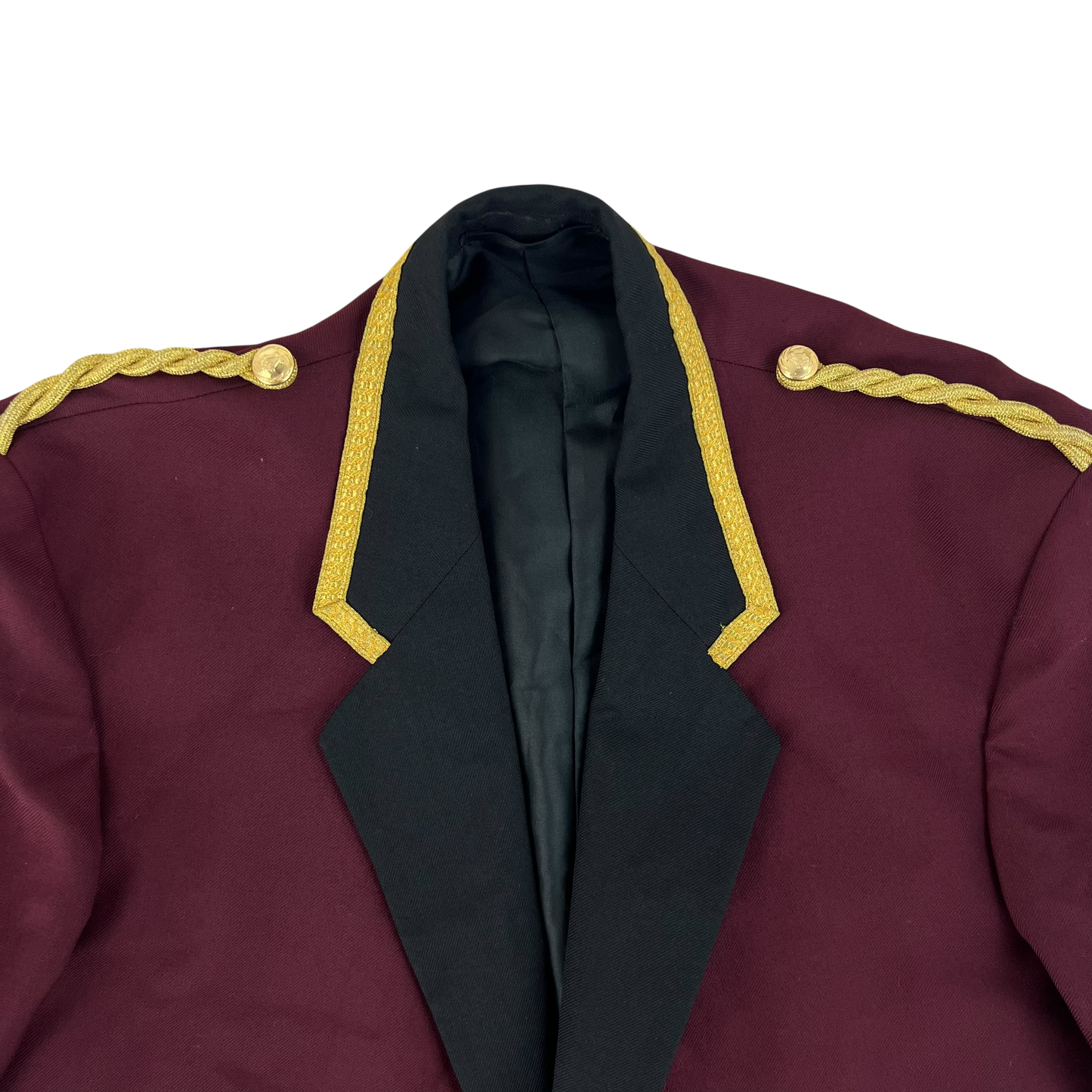British Army Musician's Burgundy Performance Jacket - Large