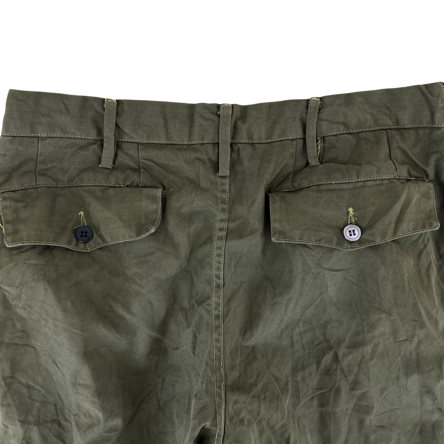 Italian Army Olive Drab Roma 75 Trousers - W30 L29.5