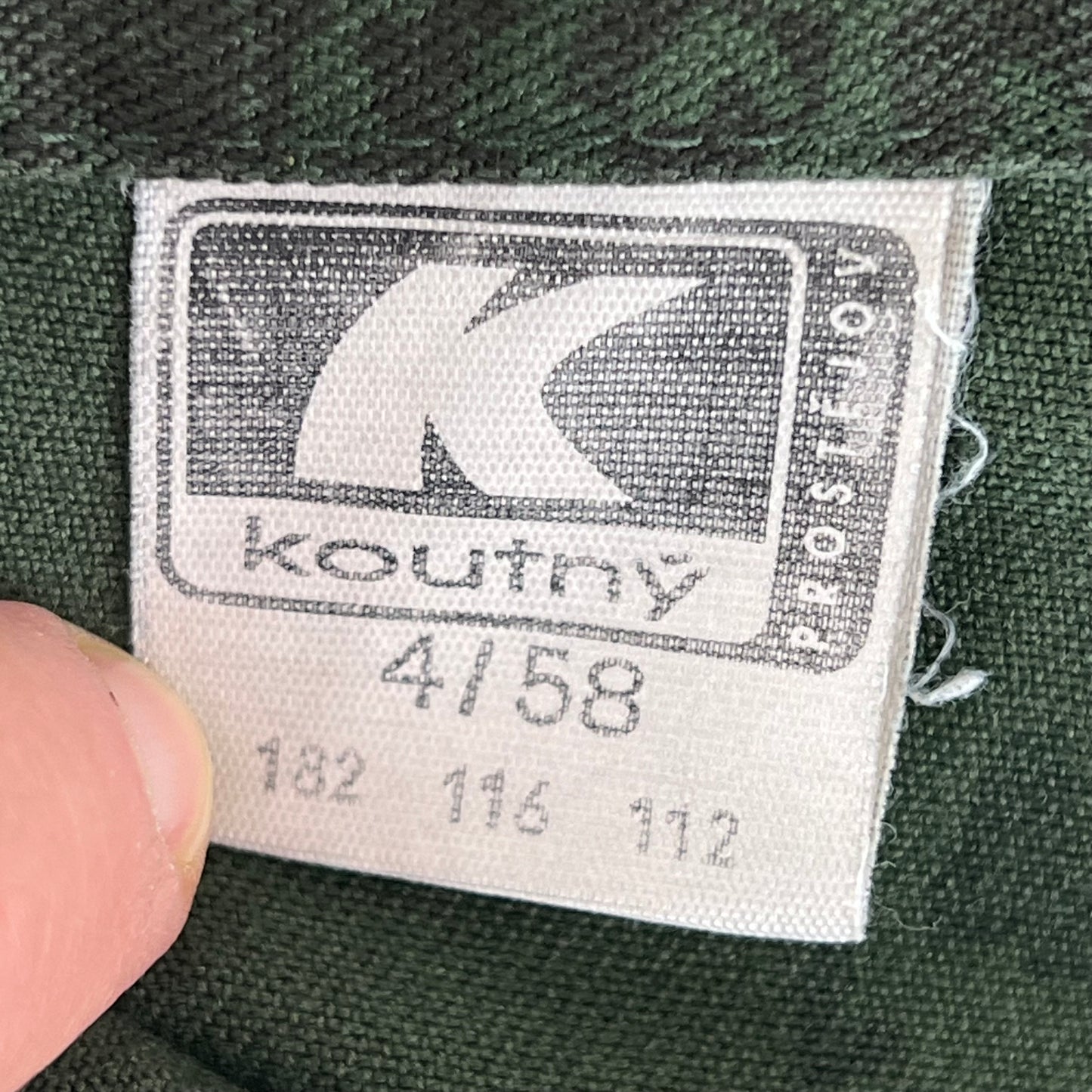 Czech Army Vz.92 Camouflage Work Trousers - W46 L30