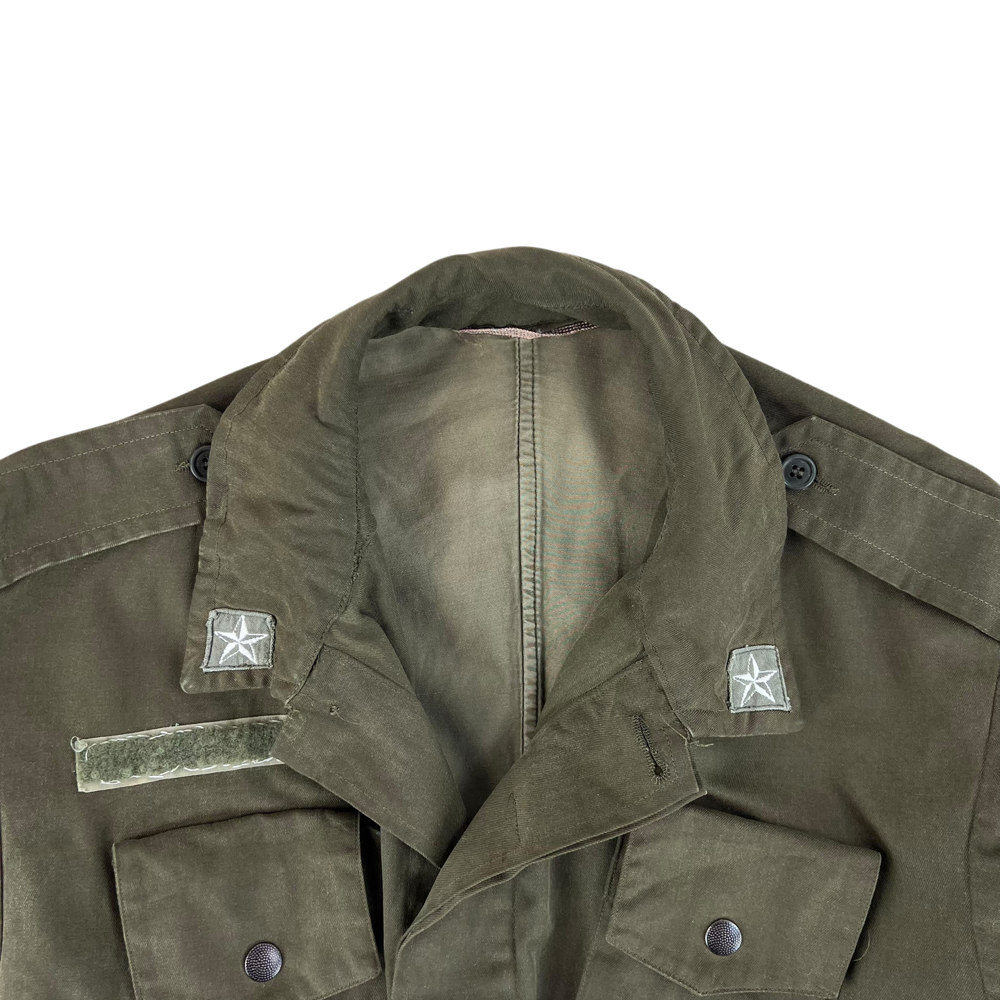 Italian Army Olive Drab Roma 75 Safari Jacket - Medium