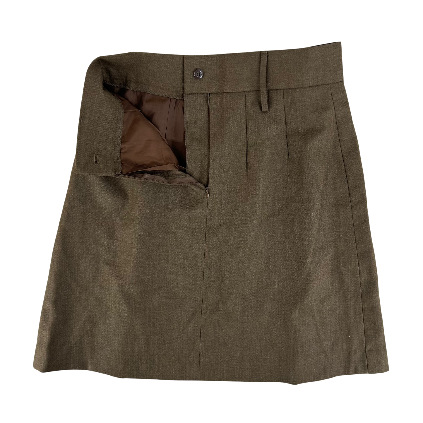 British Army No. 2 Dress Brown Skirt - W30 L23