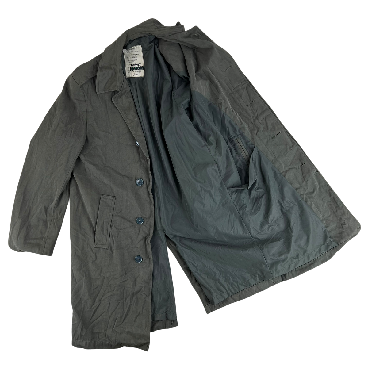British Royal Marines Raincoat Mac Coat - Medium 176/92