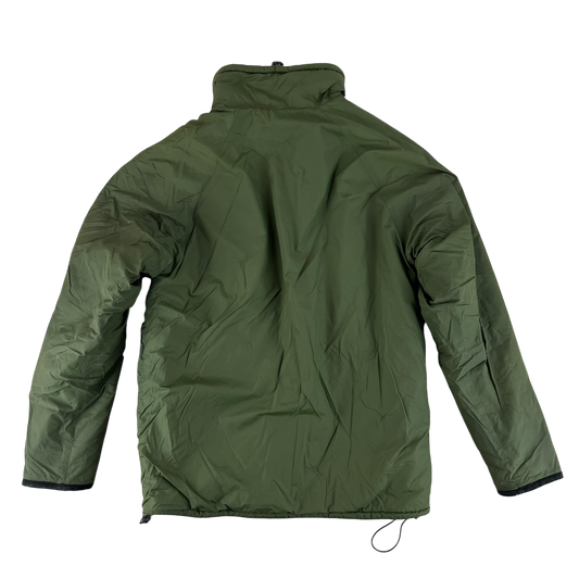 British Army Reversible Thermal Olive Green / Tan Quilted Jacket - Small