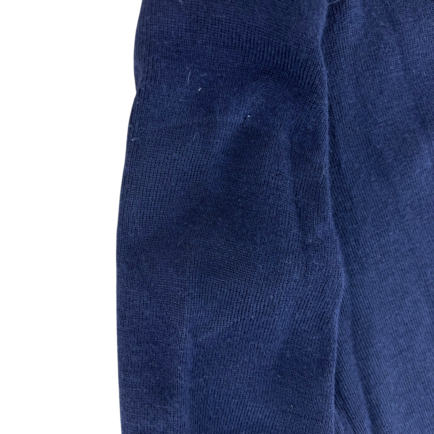 Dutch Navy Blue V Neck Pullover Jumper - Small