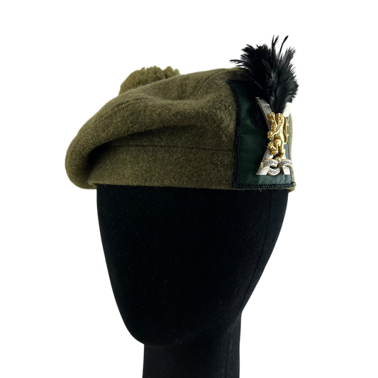 British Army Tam o Shanter w/ Plume - Royal Regiment of Scotland - Small