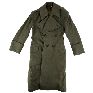 British Army 40s Dismounted 1940 Pattern Greatcoat - KRRC - Medium
