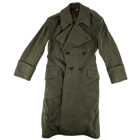 British Army 40s Dismounted 1940 Pattern Greatcoat - KRRC - Medium