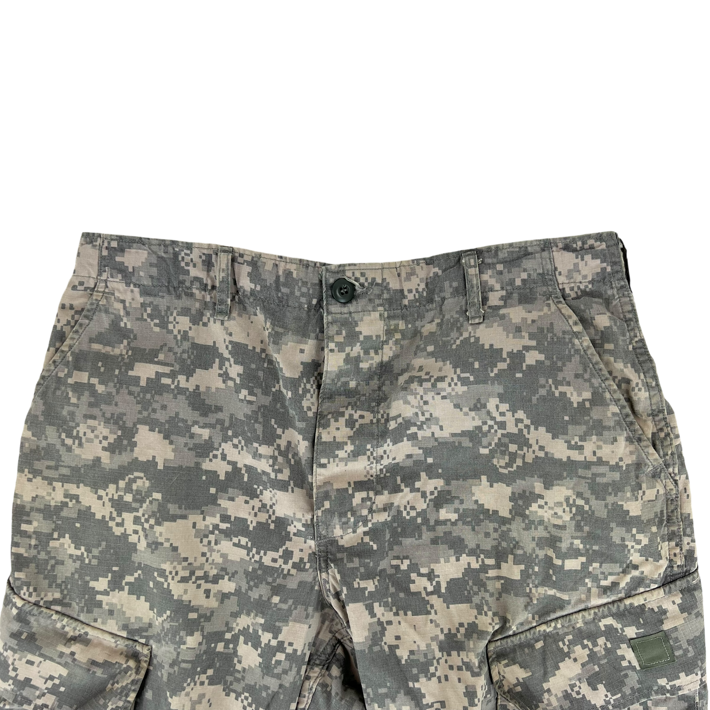 US Army UCP Pixel Camo Flame Resistant BDU Ripstop Combat Trousers - W35 L32.5