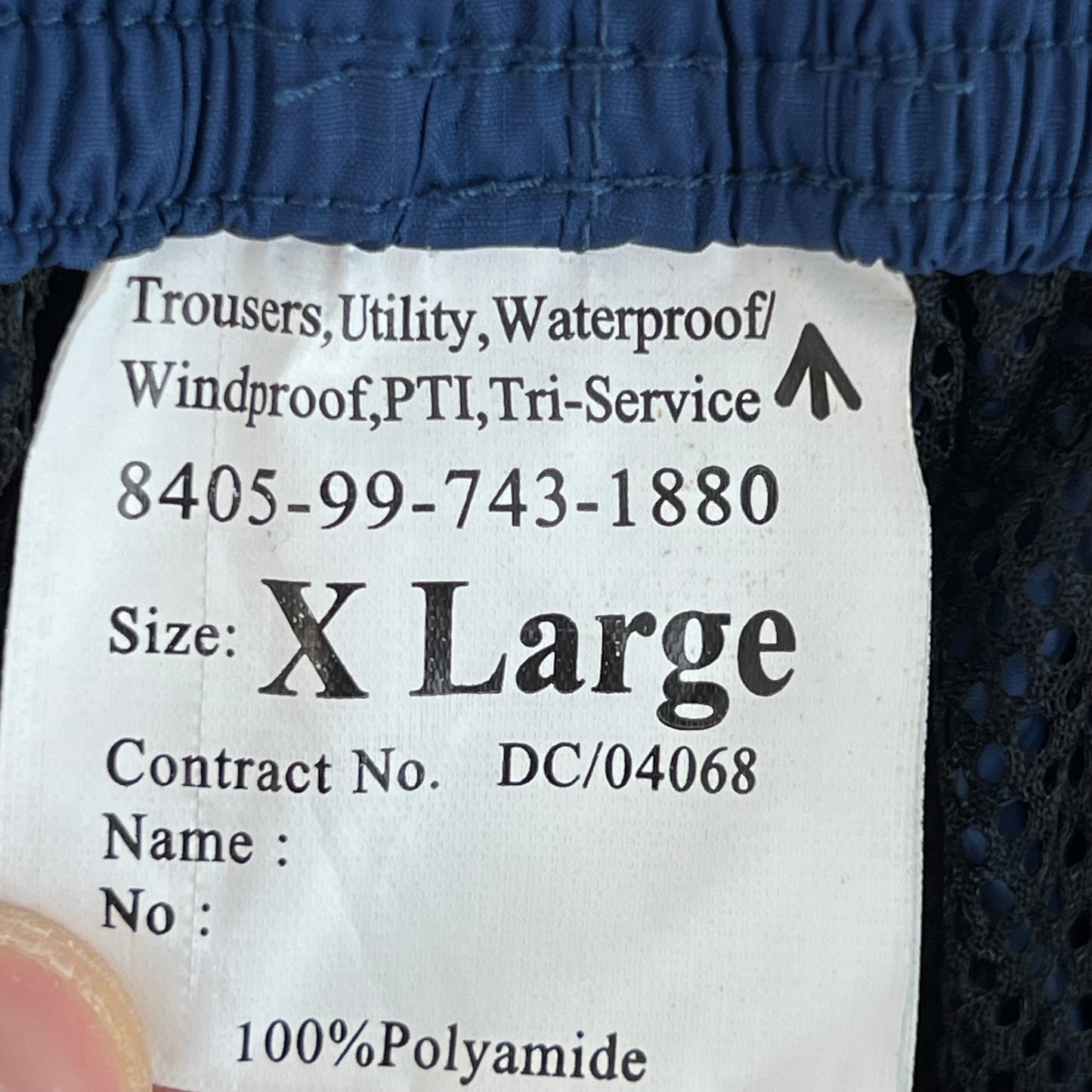 British Army PTI Waterproof Utility Trousers - W36 L32