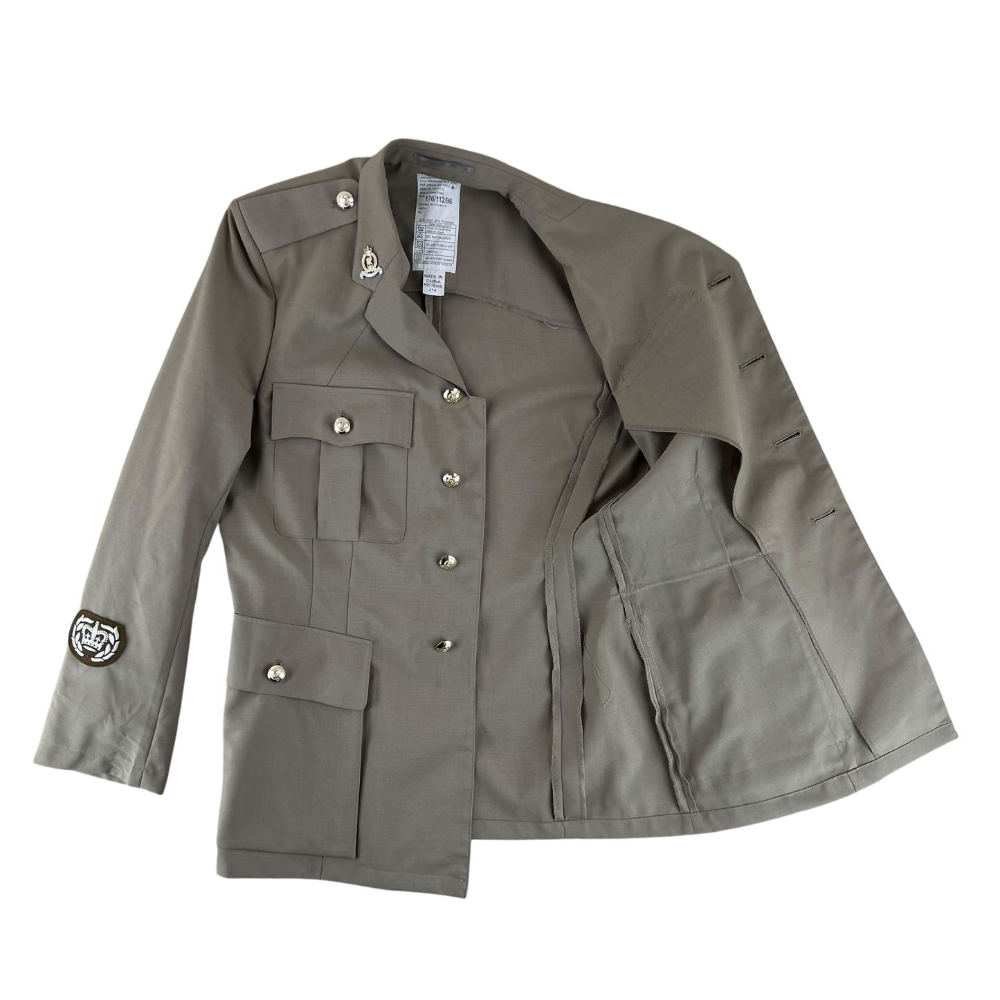 British Army No. 6 Tropical Dress Jacket - Adjutant Generals Corps - Large 176/112