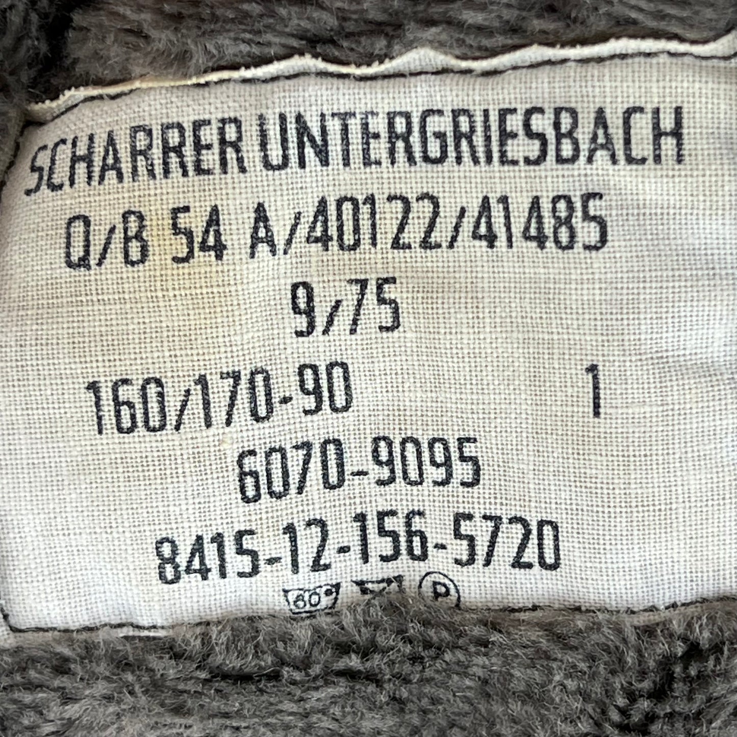 German Army Olive Drab Parka w Thermal Liner - Medium