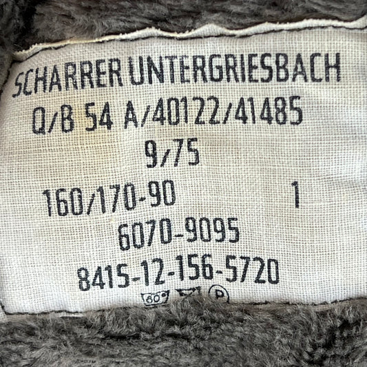 German Army Olive Drab Parka w Thermal Liner - Medium