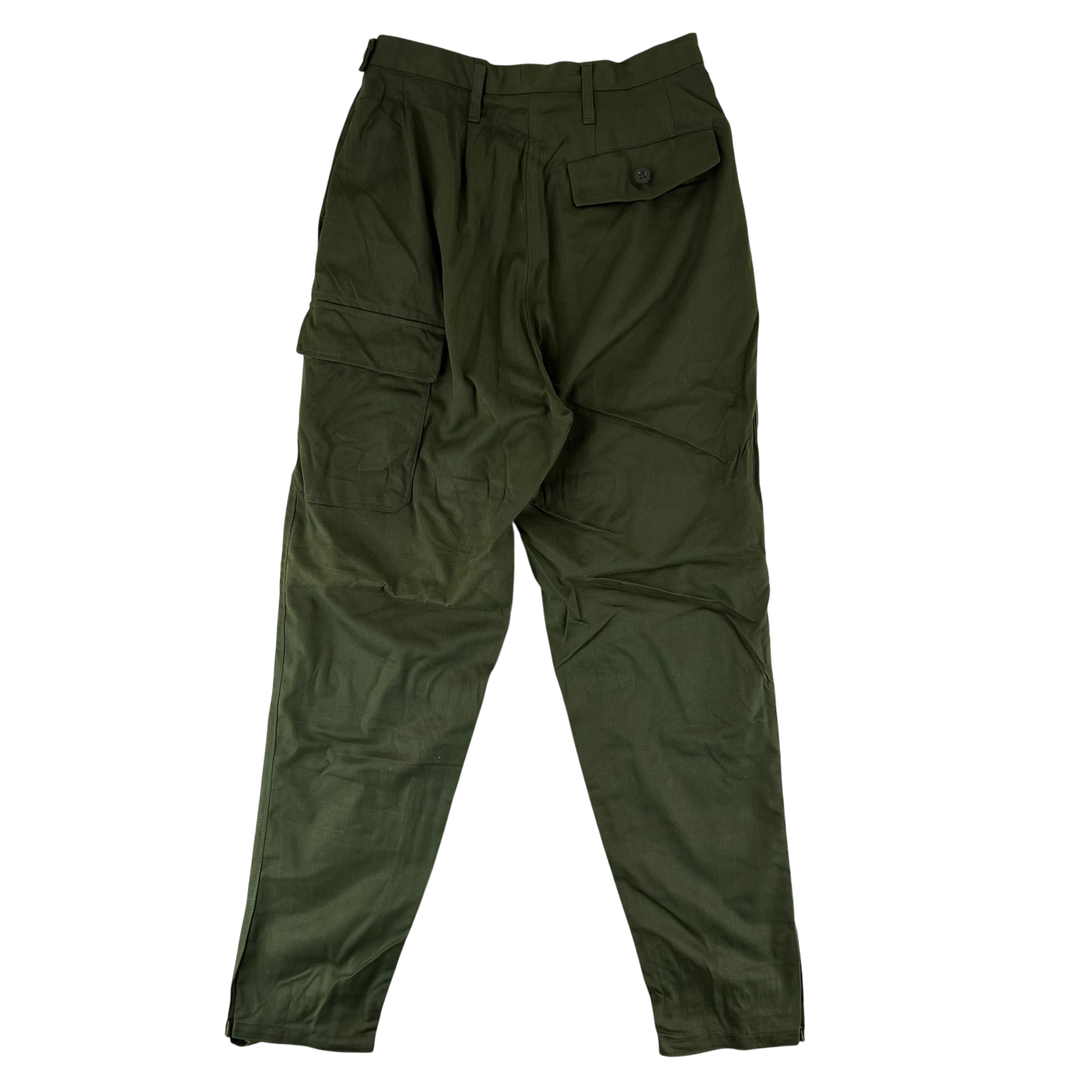 Czechoslovak Army M85 Women's Olive Green Trousers - W28 L30.5