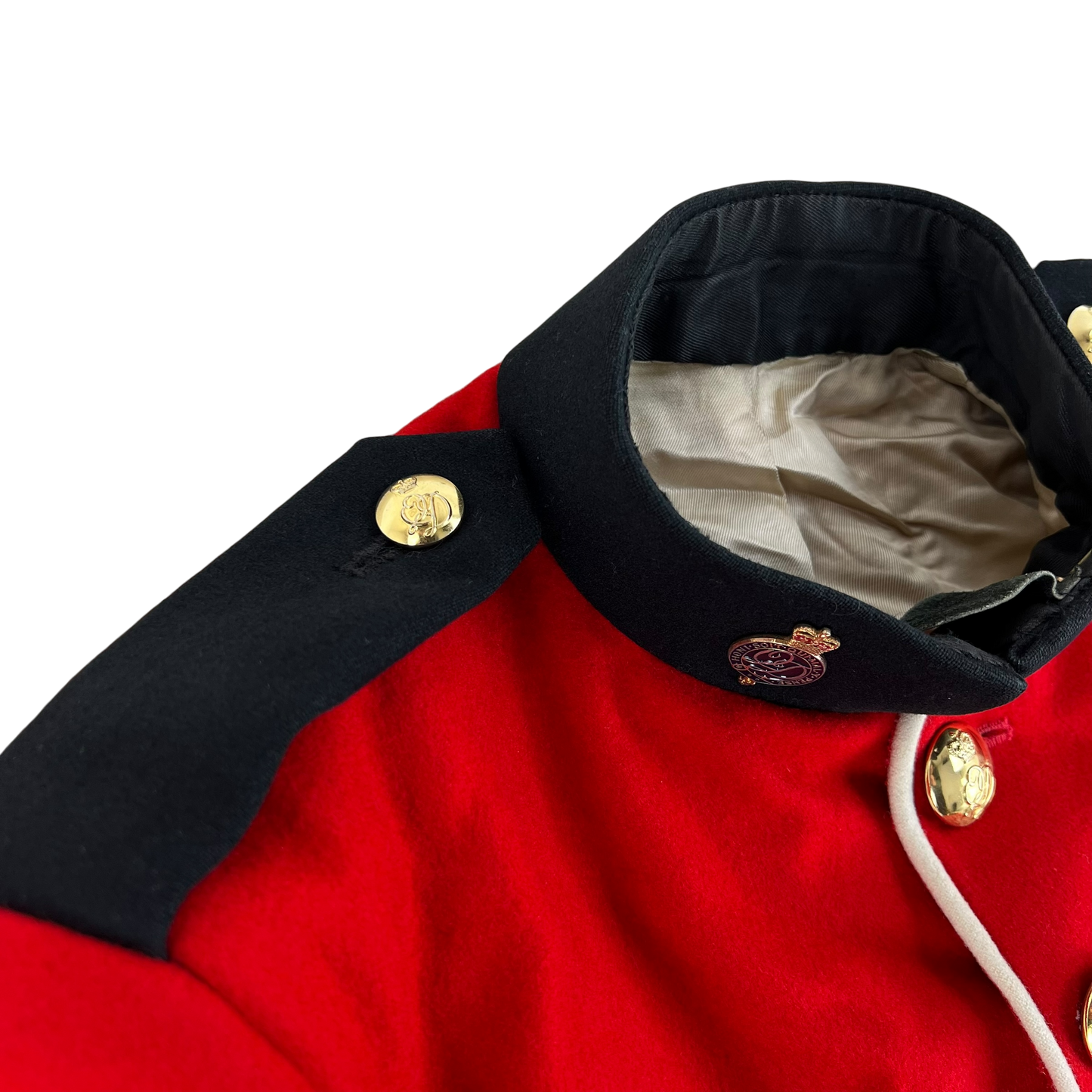 British Army Red Tunic Jacket - Queen's Division Minden Band - Medium