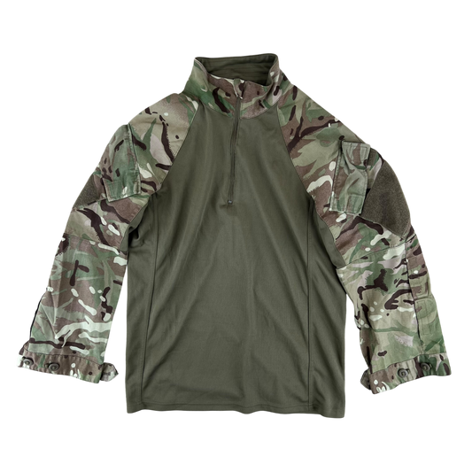 British Army MTP Camouflage Olive Green UBACS Combat Shirt - Small