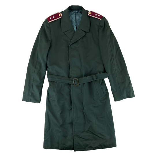 Czechoslovak People's Army Officer's Trench Coat - Medium