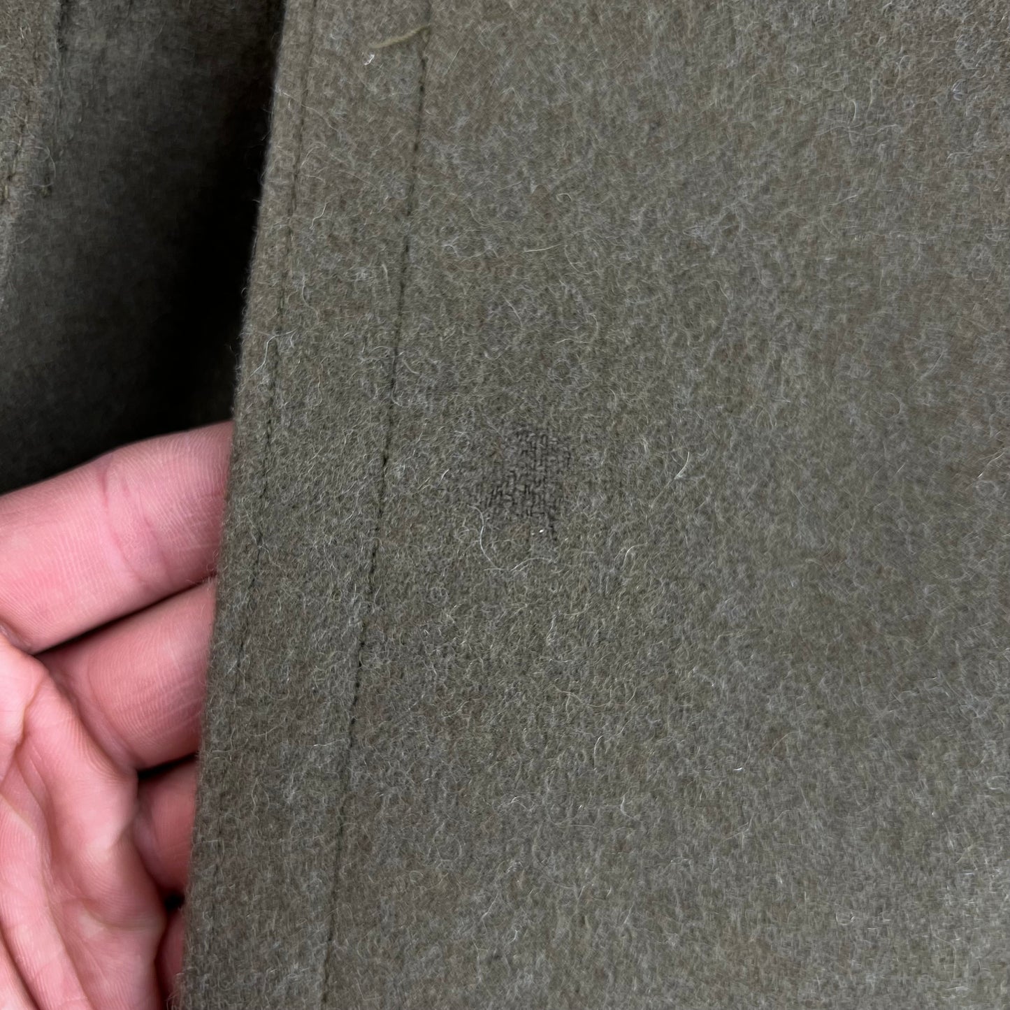 Bulgarian Army Officer's Khaki Wool Greatcoat - Small