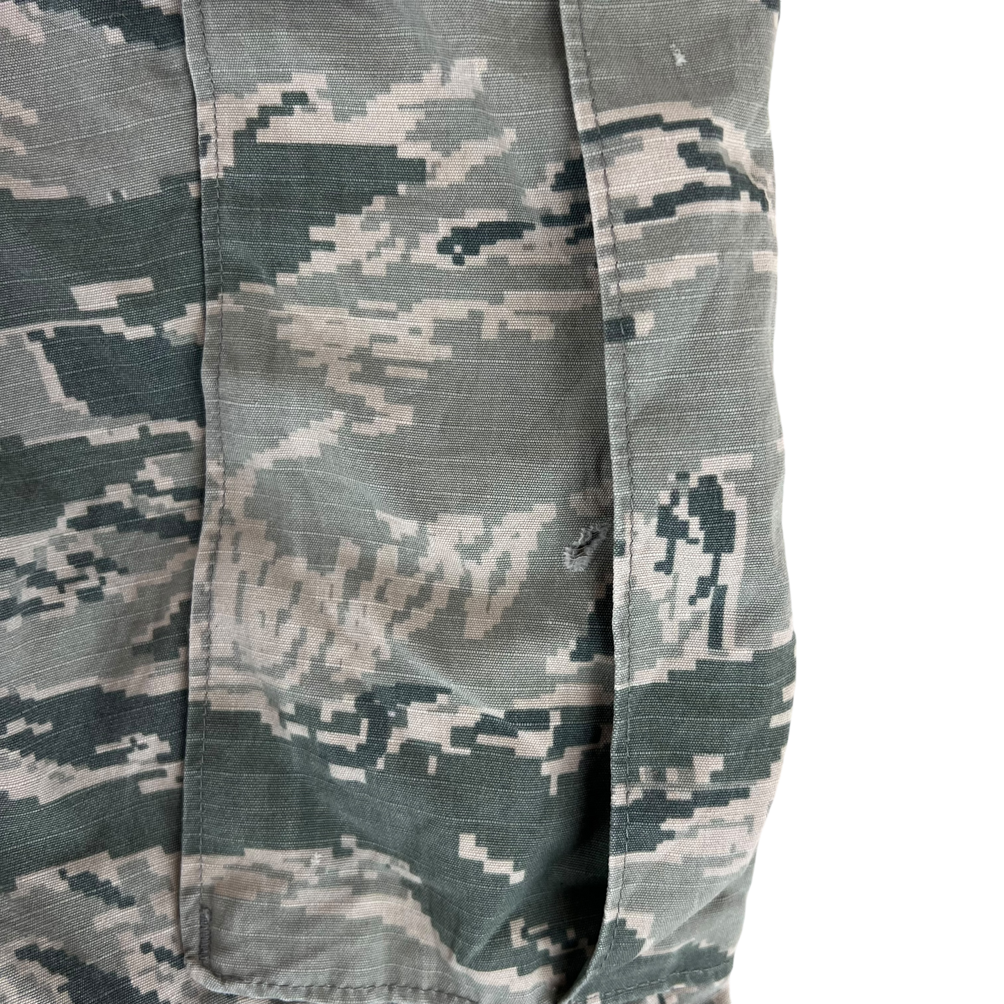 US Air Force Digital Tiger Stripe DTS Pixel Camouflage BDU Combat Trousers - W28 L31