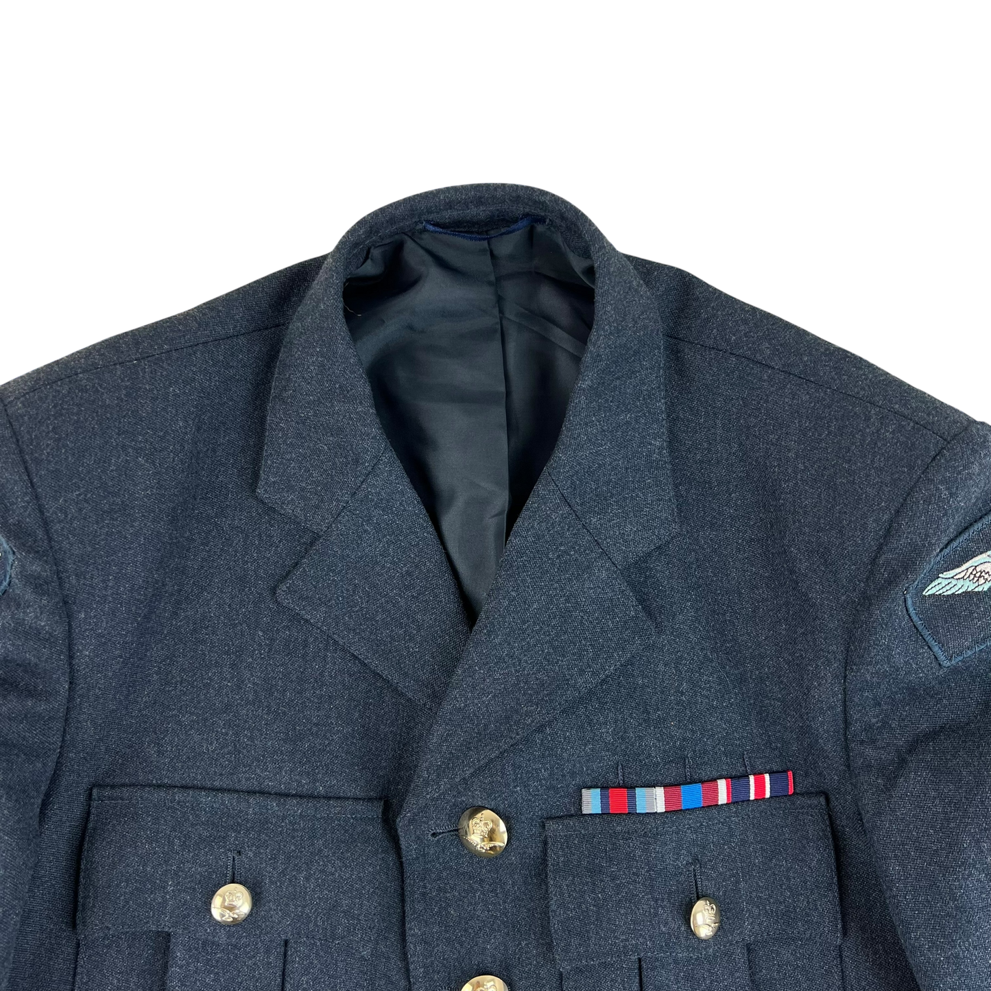 British Royal Air Force No. 1 Dress Jacket w/ Belt - Medium 92R