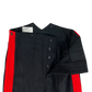 British Army Footguards Officers' Black Red Stripe Trousers - W32 L32