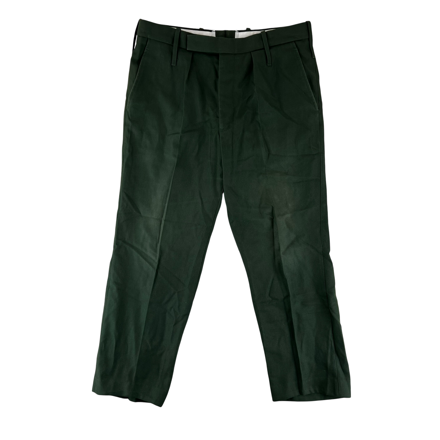 British Army Barrack Dress Green Trousers - W36 L29