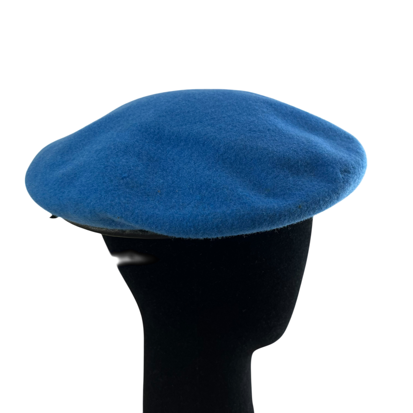 British Army Beret UN Blue w/ Badge - Medium 58cm