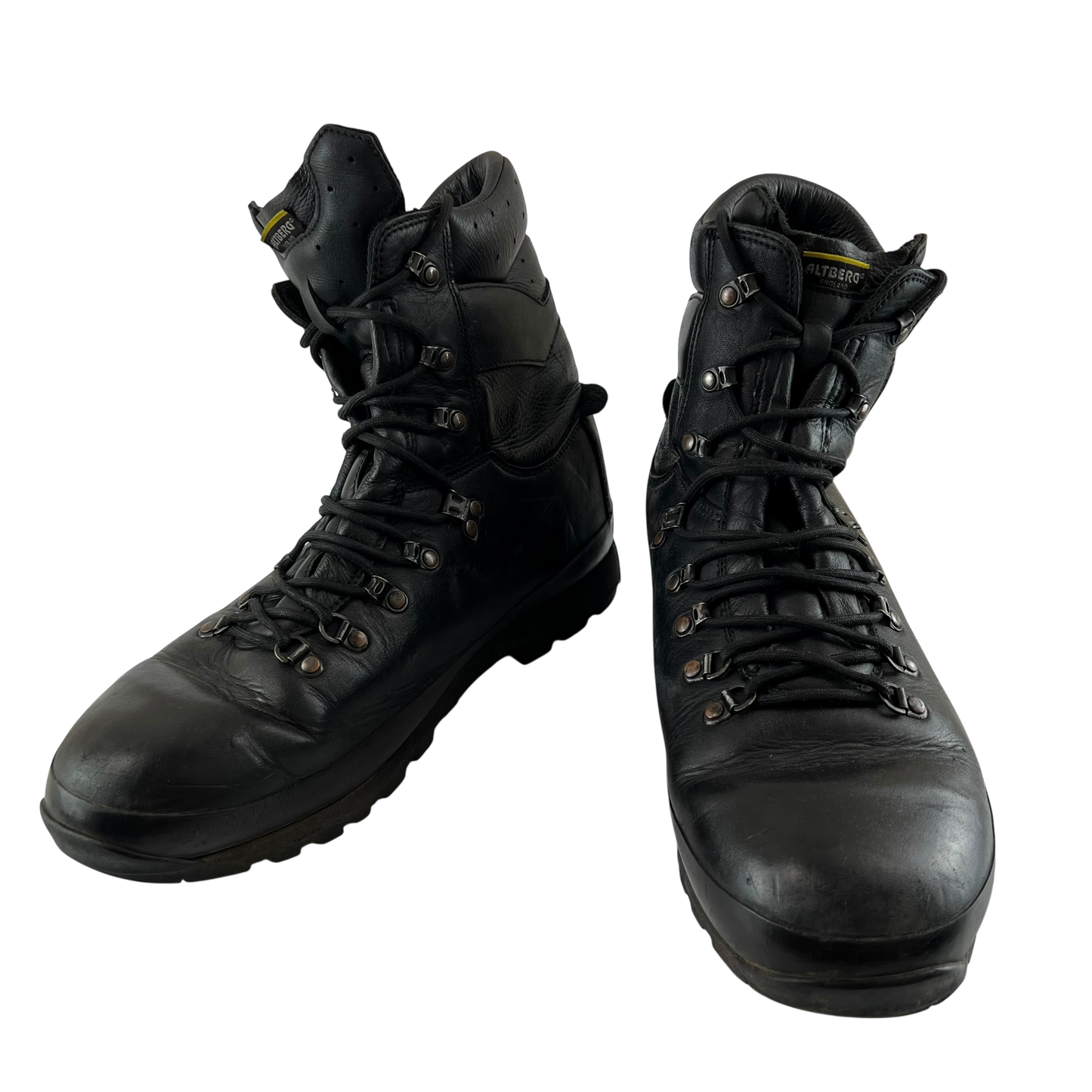 British Army Altberg Defender Black Combat Boots - Size 13L