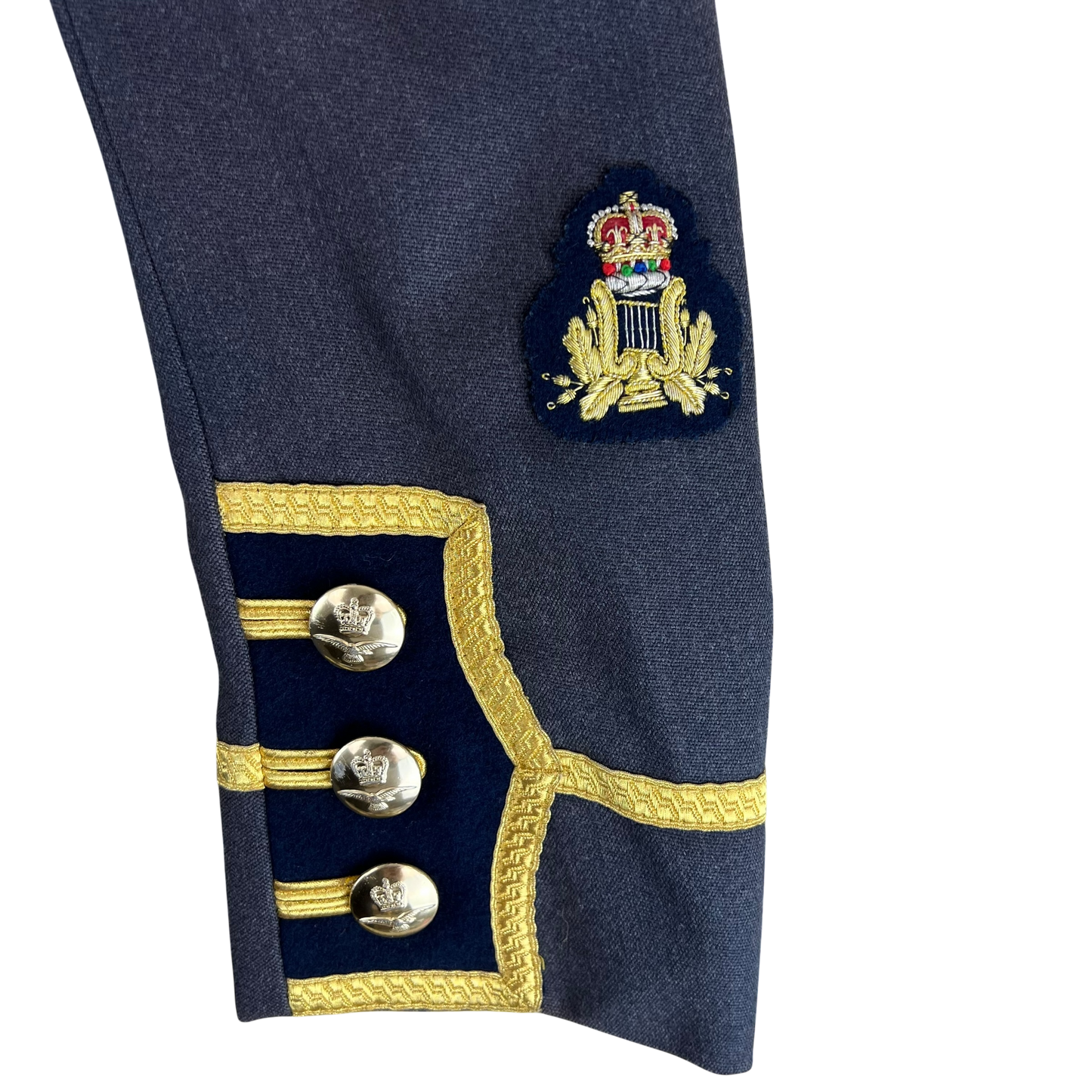 British Royal Air Force No 9 Musician's Dress Jacket - Large