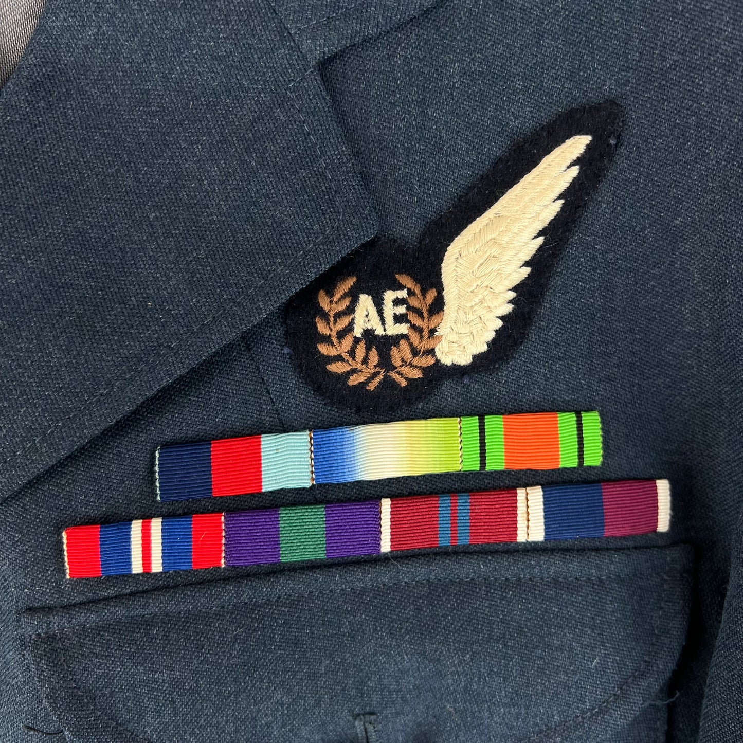 British RAF 60s Ike Battledress Jacket - Large