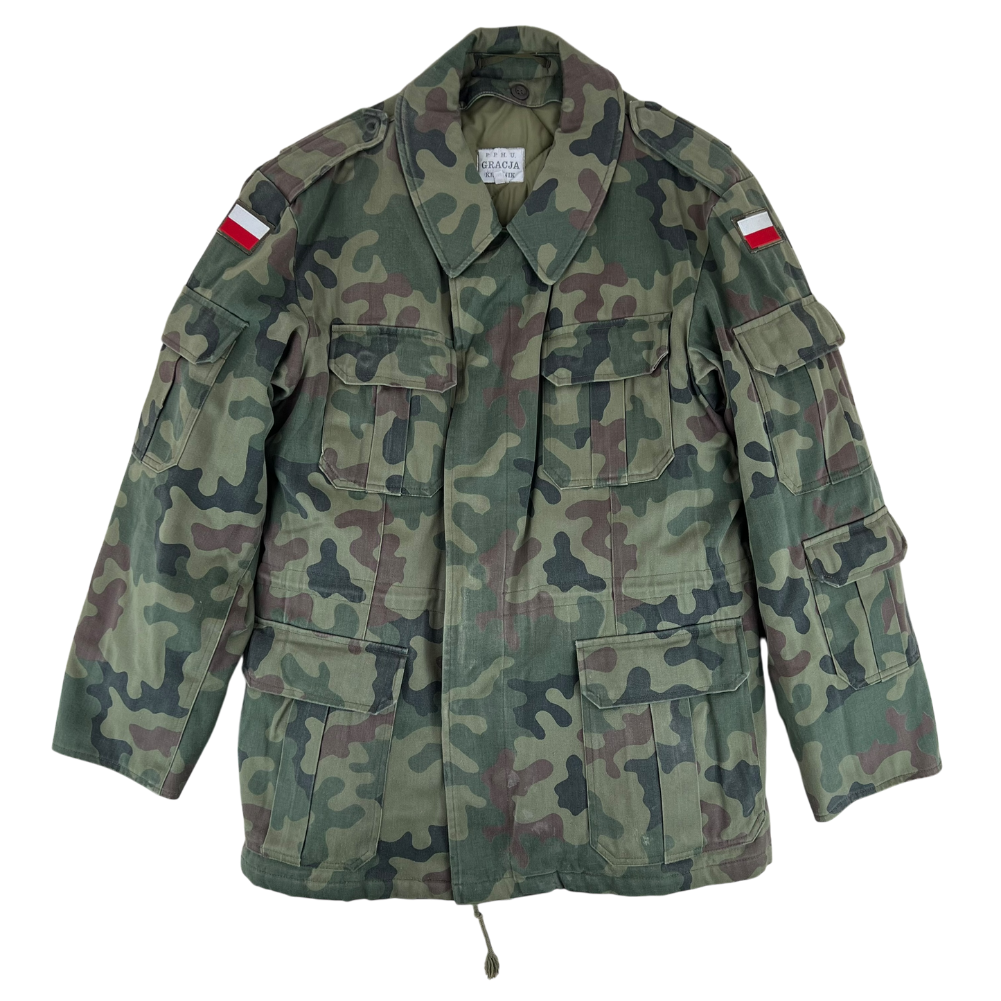 Polish Army Parka w/ Winter Liner WZ93 Pantera Camouflage Windproof - Medium