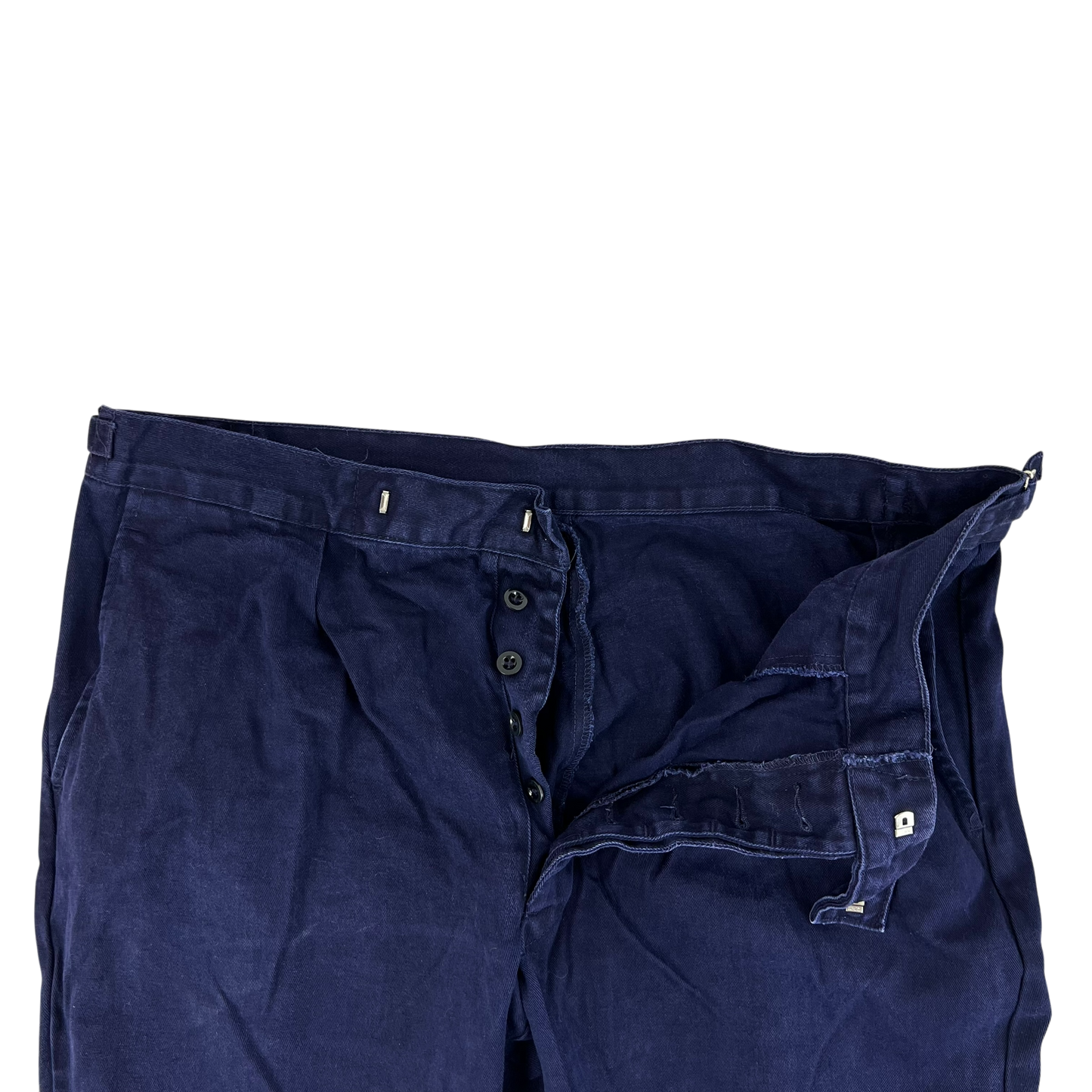 British Royal Navy Cotton Working Dress Trousers - W40 L27