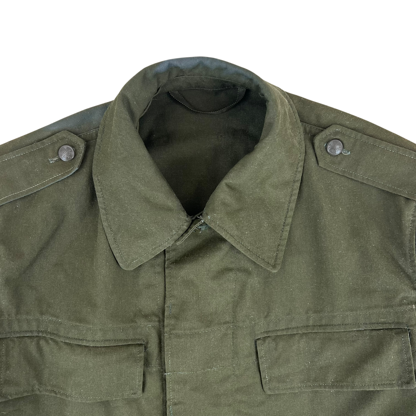 Czechoslovak People's Army Olive Green M85 Field Jacket - Medium