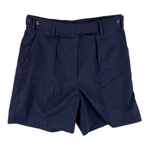 British Army / Tri-Services Women's Navy Blue PTI Shorts - W31.5