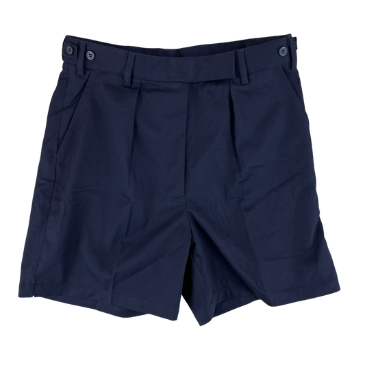 British Army / Tri-Services Women's Navy Blue PTI Shorts - W31.5